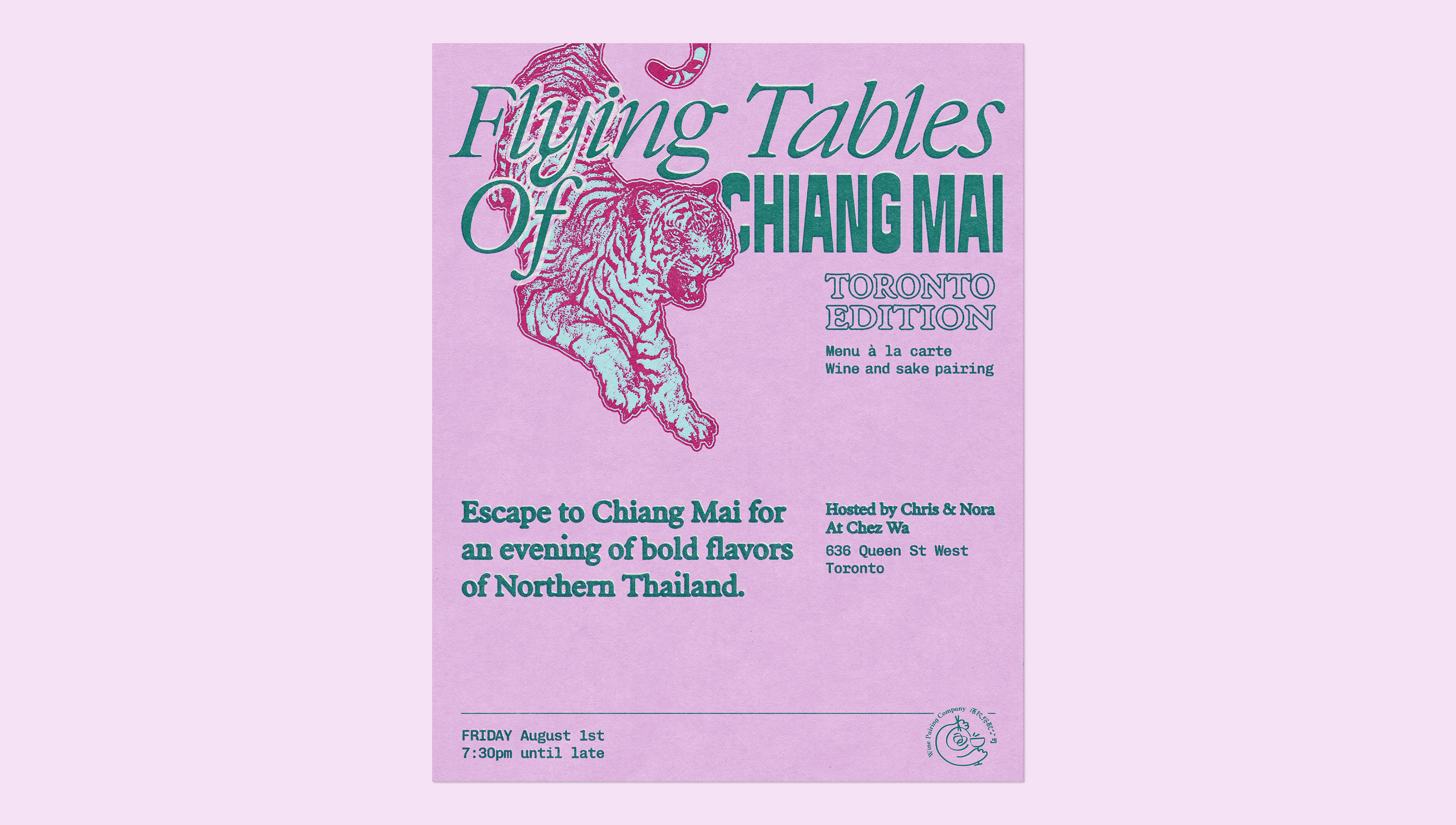 Flying Tables of Chiang Mai poster
