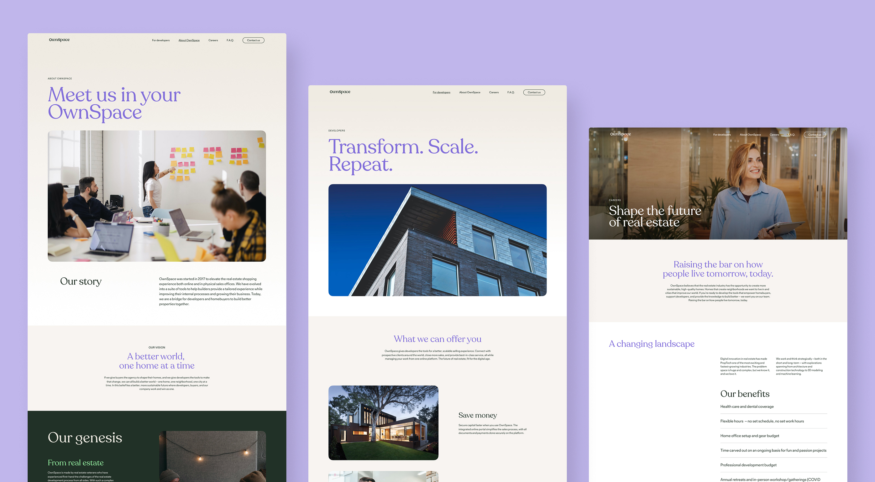 Ownspace live platform