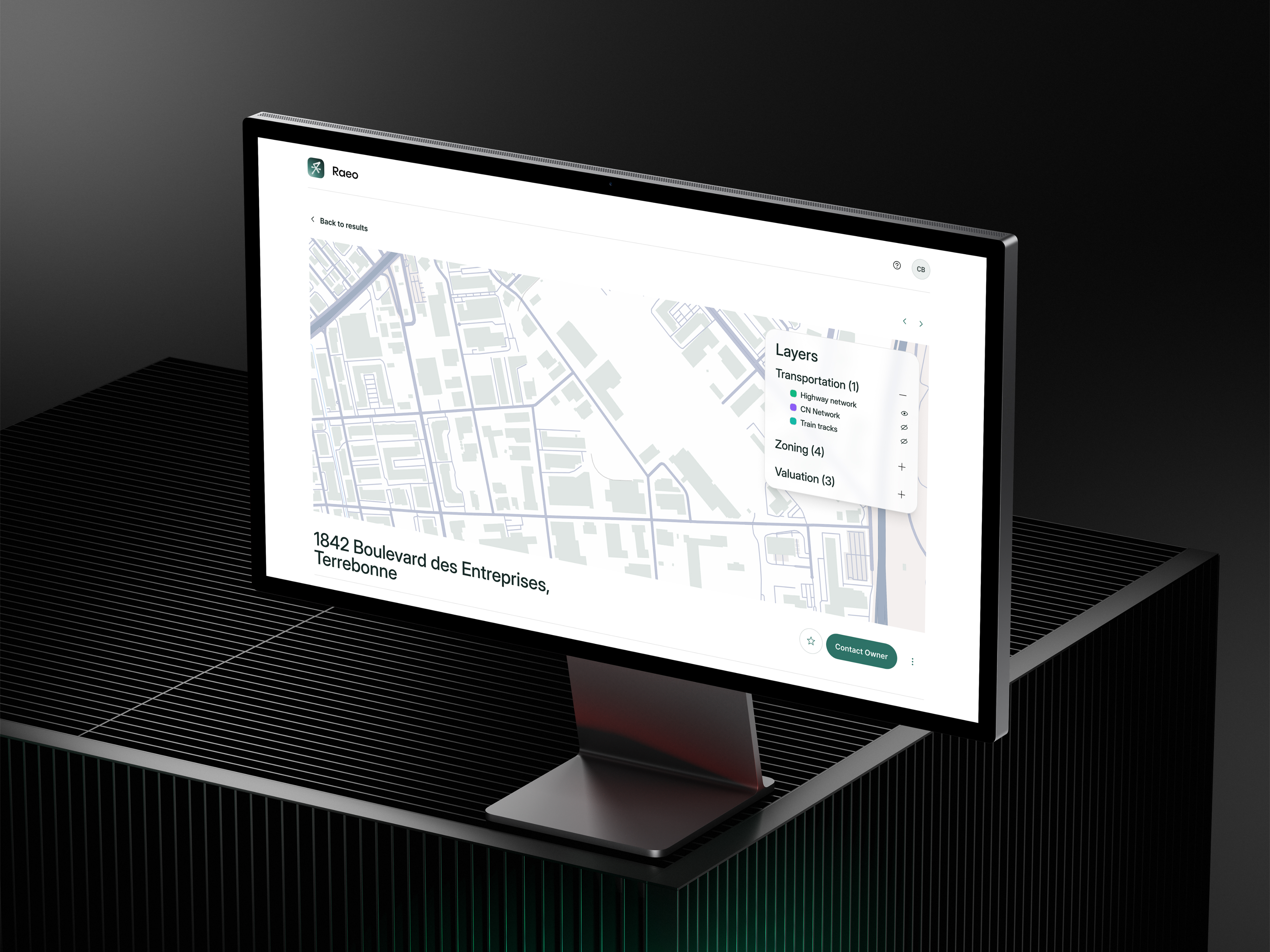 Raeo colour and typography